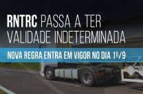 Rntrc Passa A Ter Validade Indeterminada